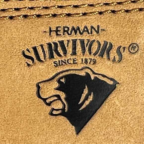 Herman Survivors Mens F2413-18 Brown Grizzly Steel Toe Size 11.5 W Work Boots - Picture 12 of 12